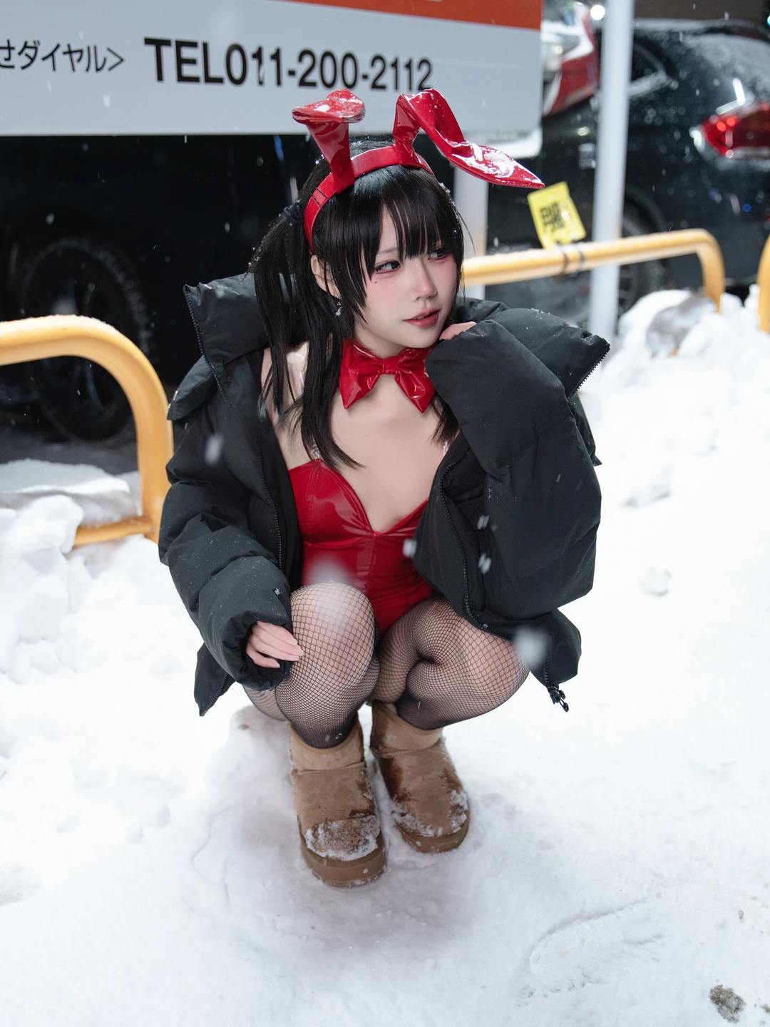 Nagi Shimizu - No.027 24h Red Rabbit Parking Lot (59 photos) - Qing Shui Ci (清水凪) - Photo 28 of 59