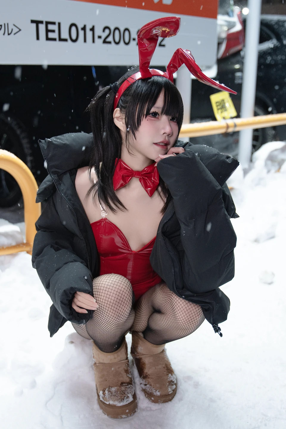 Nagi Shimizu - No.027 24h Red Rabbit Parking Lot (59 photos) - Qing Shui Ci (清水凪) - Photo 29 of 59
