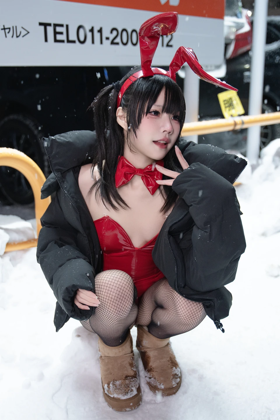 Nagi Shimizu - No.027 24h Red Rabbit Parking Lot (59 photos) - Qing Shui Ci (清水凪) - Photo 30 of 59