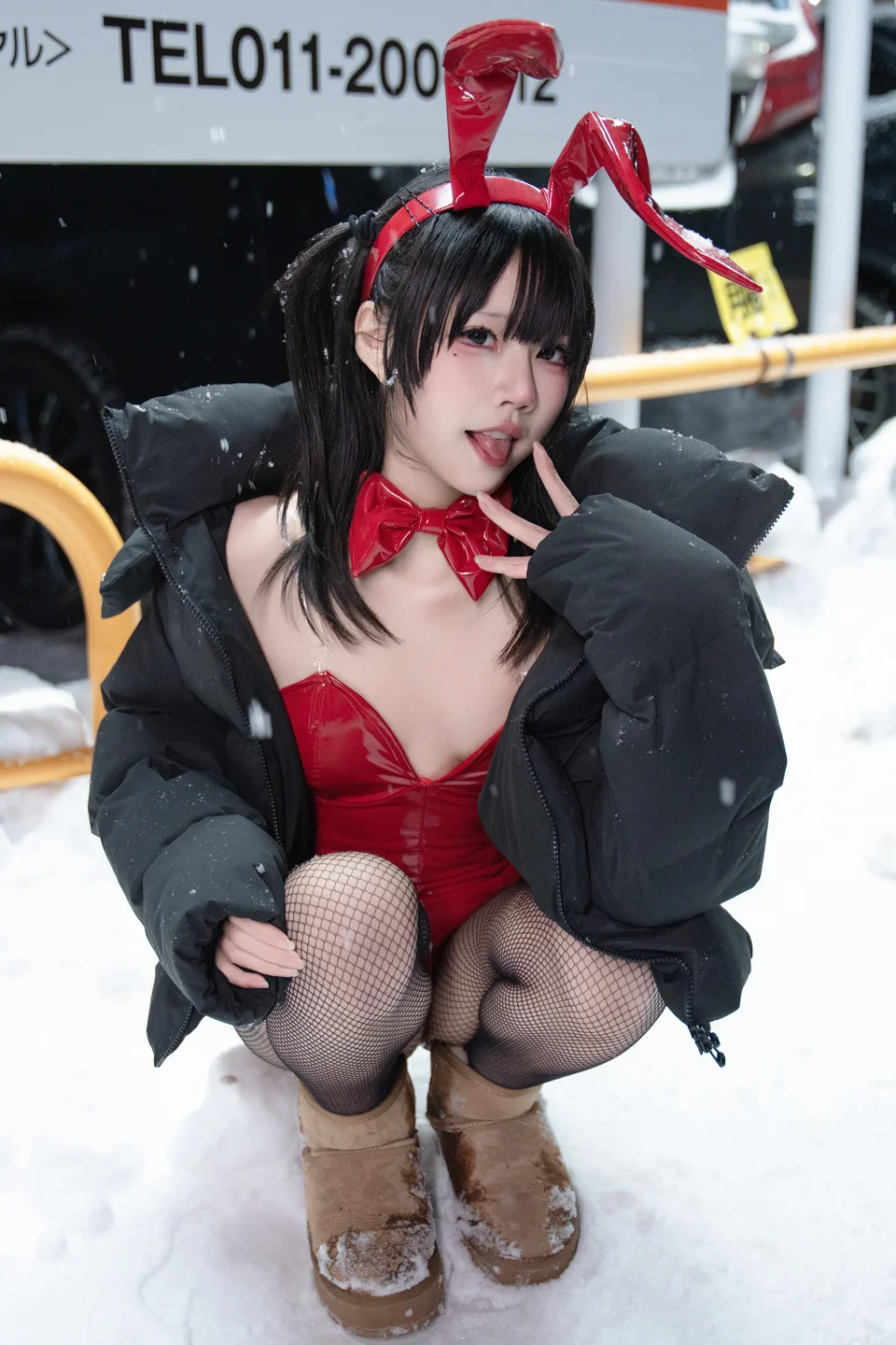 Nagi Shimizu - No.027 24h Red Rabbit Parking Lot (59 photos) - Qing Shui Ci (清水凪) - Photo 31 of 59