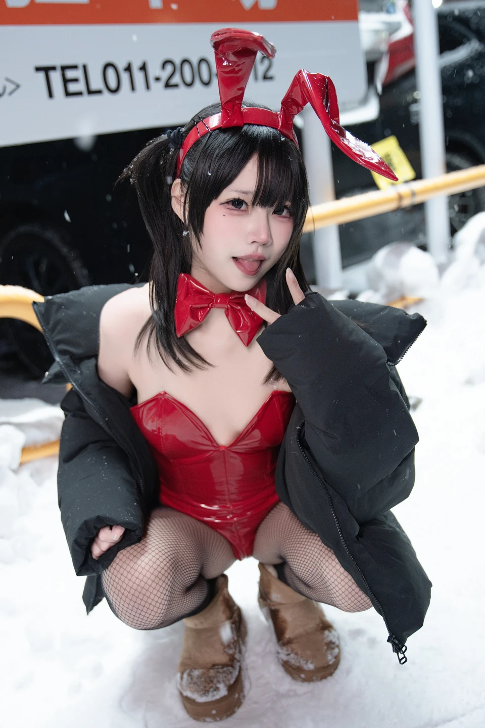 Nagi Shimizu - No.027 24h Red Rabbit Parking Lot (59 photos) - Qing Shui Ci (清水凪) - Photo 32 of 59