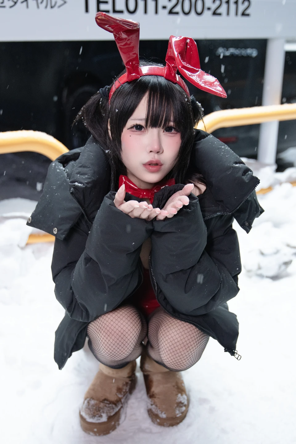 Nagi Shimizu - No.027 24h Red Rabbit Parking Lot (59 photos) - Qing Shui Ci (清水凪) - Photo 33 of 59