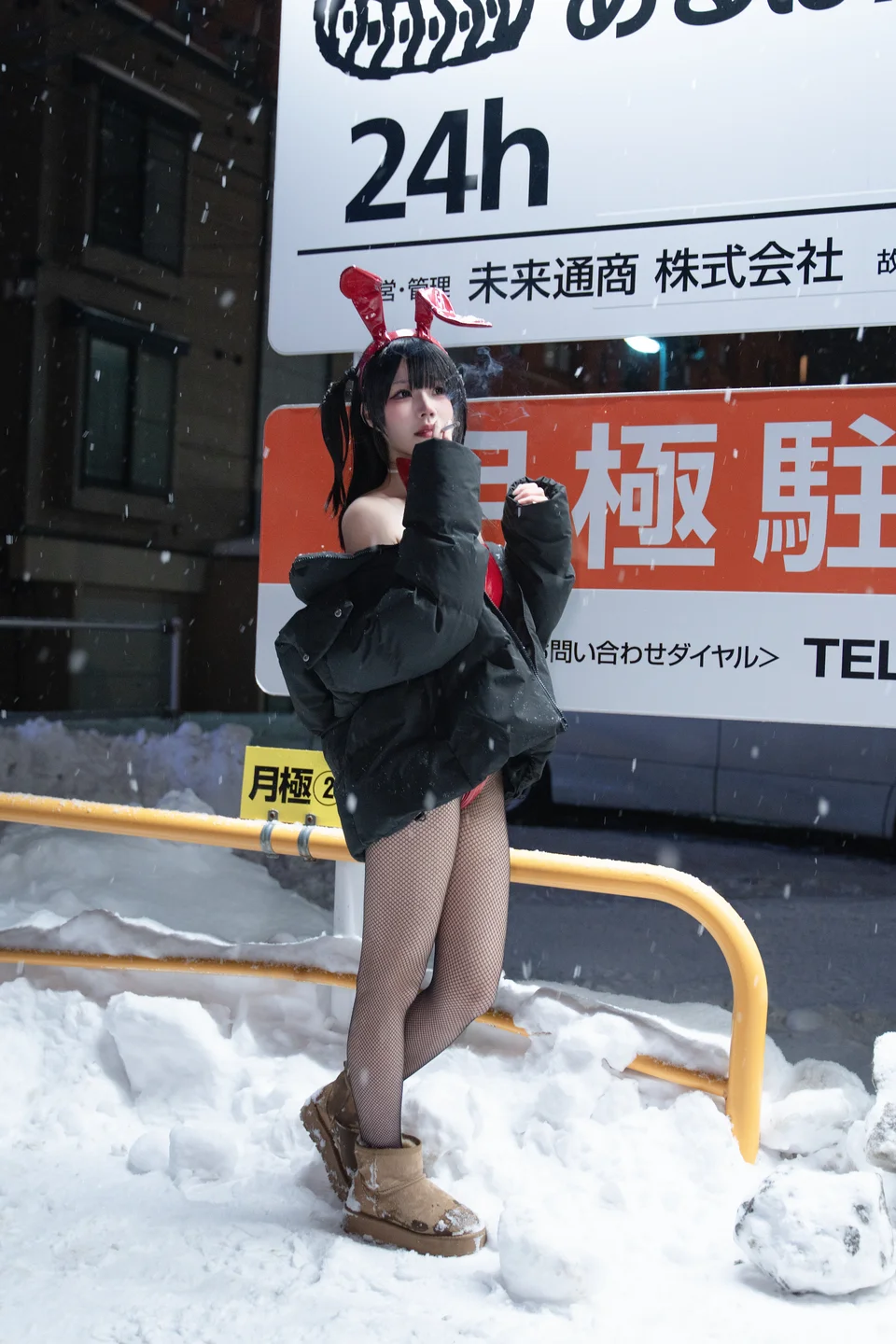 Nagi Shimizu - No.027 24h Red Rabbit Parking Lot (59 photos) - Qing Shui Ci (清水凪) - Photo 52 of 59
