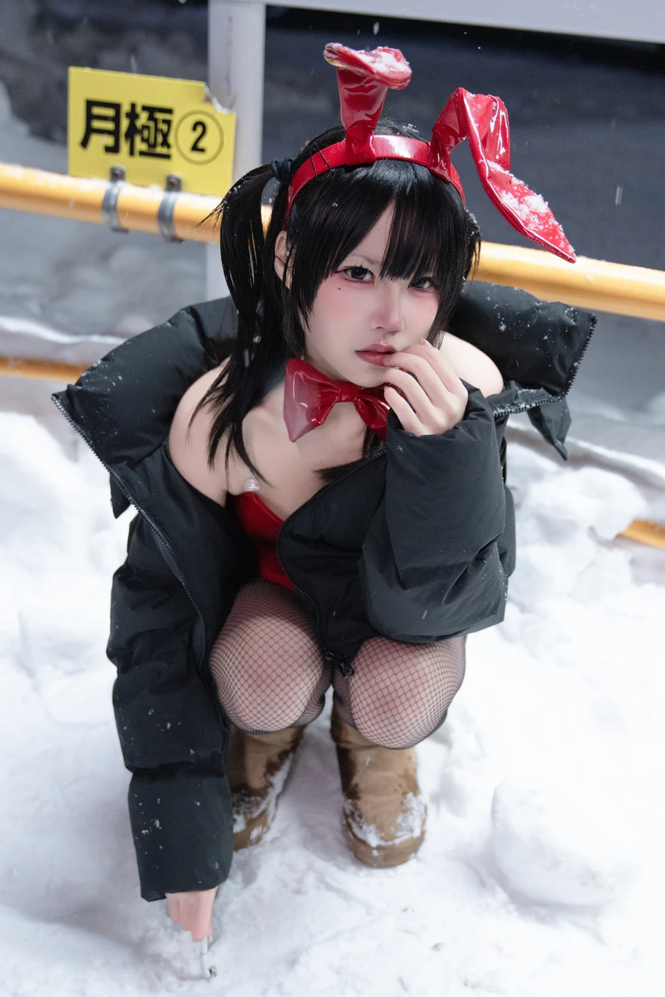 Nagi Shimizu - No.027 24h Red Rabbit Parking Lot (59 photos) - Qing Shui Ci (清水凪) - Photo 54 of 59