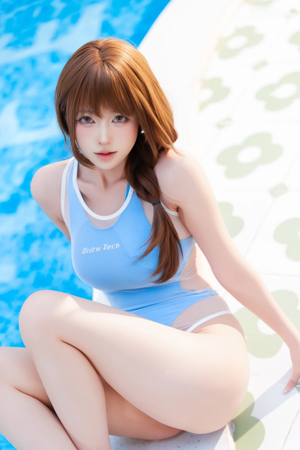 Shimizu Yuno - No.095 Mint Light (71 photos) - Qing Shui You Nai (清水由乃) - Photo 9 of 71