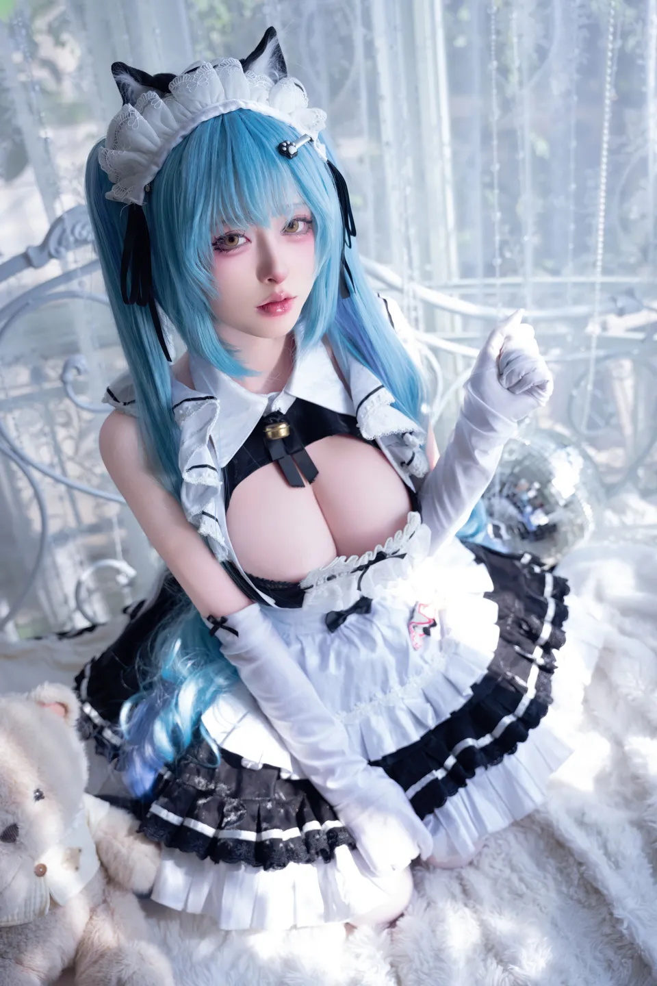 Shimizu Yuno No.093 Goddess of Victory: NIKKE Privaty 85P,1V (85 photos) - Qing Shui You Nai (清水由乃) - Photo 12 of 85