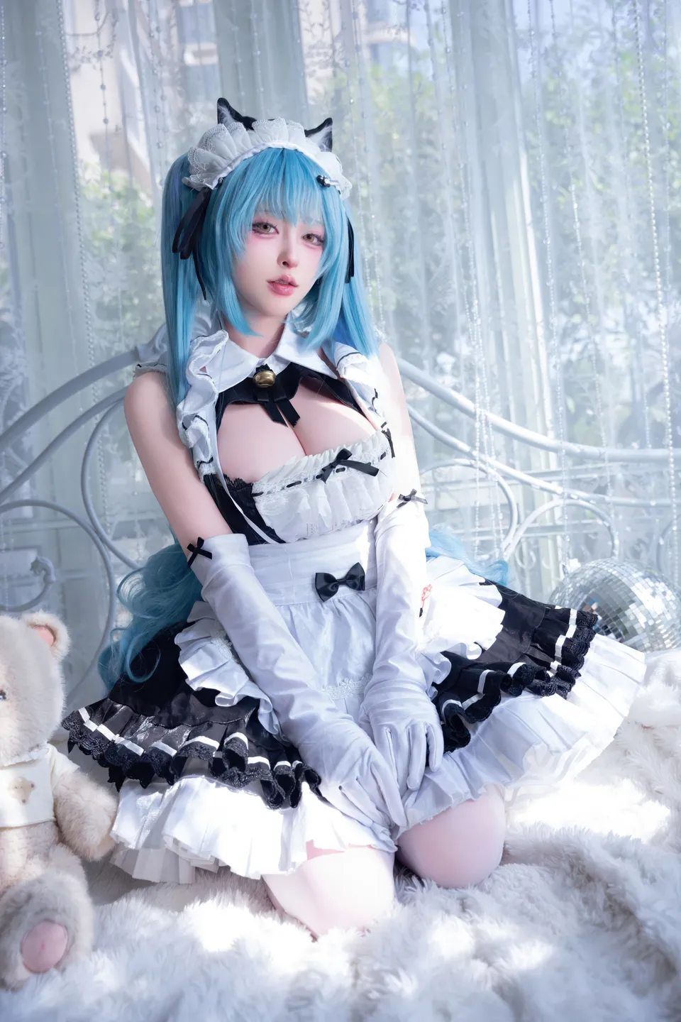Shimizu Yuno No.093 Goddess of Victory: NIKKE Privaty 85P,1V (85 photos) - Qing Shui You Nai (清水由乃) - Photo 13 of 85