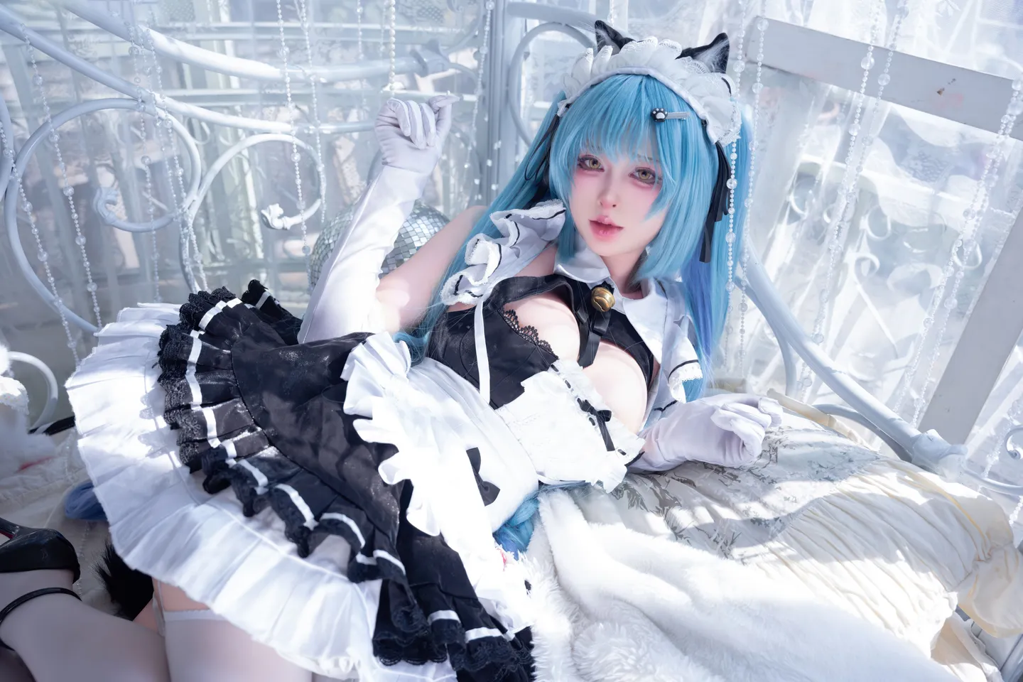 Shimizu Yuno No.093 Goddess of Victory: NIKKE Privaty 85P,1V (85 photos) - Qing Shui You Nai (清水由乃) - Photo 19 of 85
