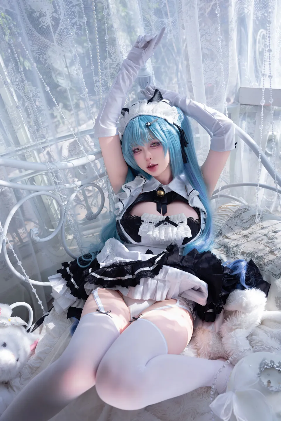 Shimizu Yuno No.093 Goddess of Victory: NIKKE Privaty 85P,1V (85 photos) - Qing Shui You Nai (清水由乃) - Photo 42 of 85