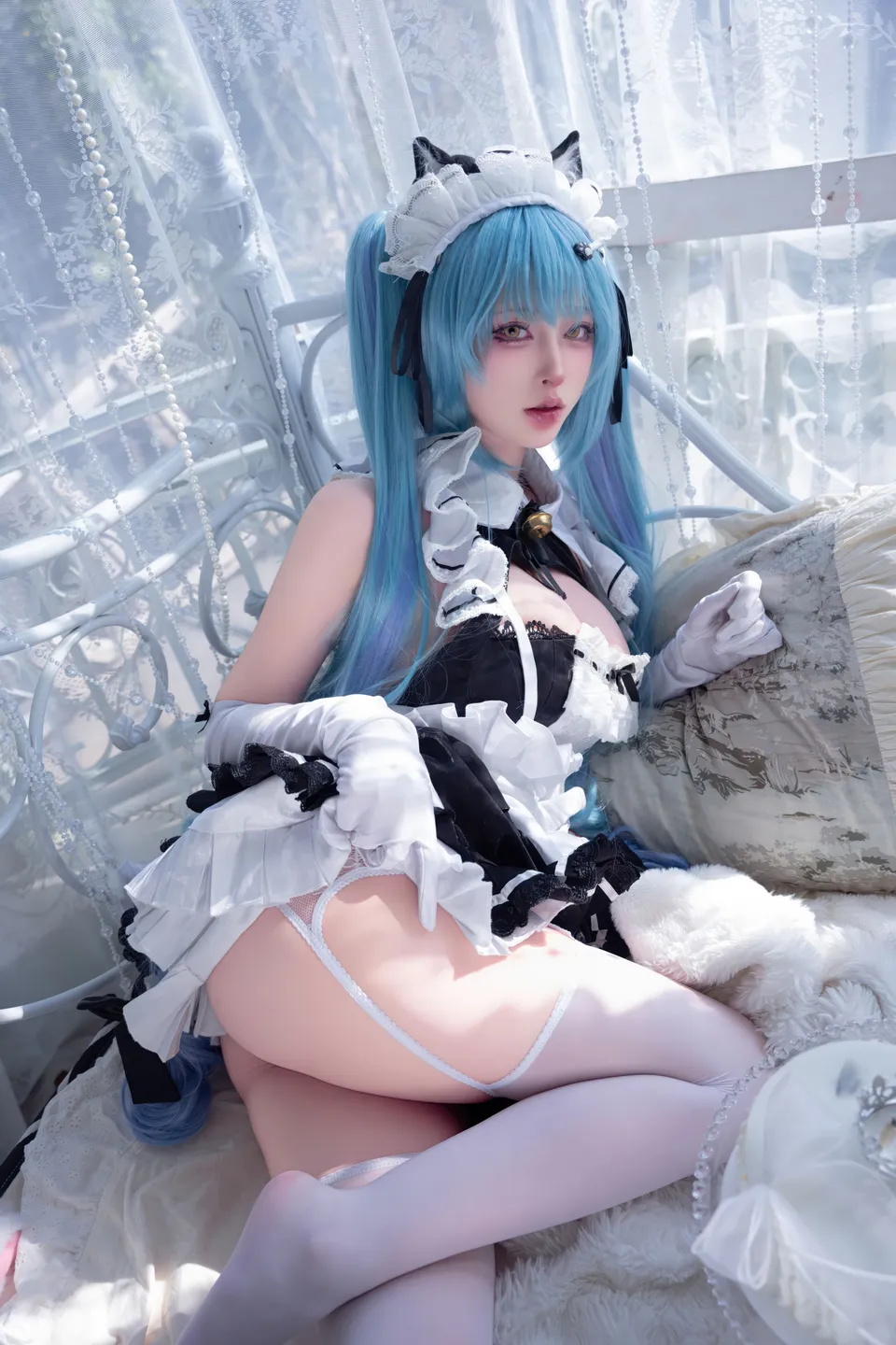 Shimizu Yuno No.093 Goddess of Victory: NIKKE Privaty 85P,1V (85 photos) - Qing Shui You Nai (清水由乃) - Photo 43 of 85