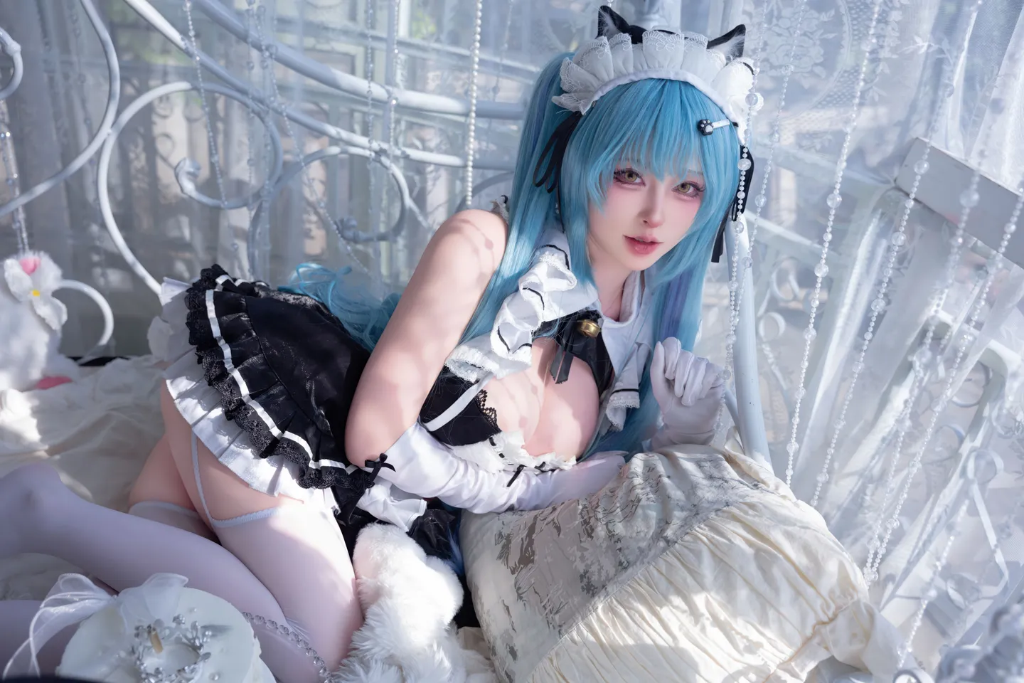 Shimizu Yuno No.093 Goddess of Victory: NIKKE Privaty 85P,1V (85 photos) - Qing Shui You Nai (清水由乃) - Photo 46 of 85