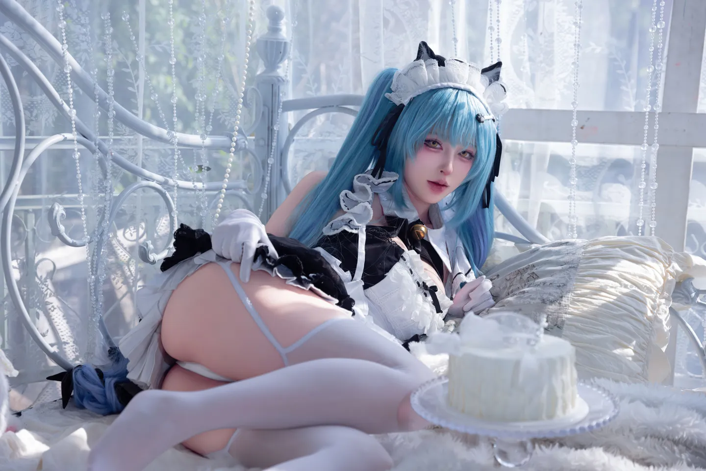 Shimizu Yuno No.093 Goddess of Victory: NIKKE Privaty 85P,1V (85 photos) - Qing Shui You Nai (清水由乃) - Photo 49 of 85