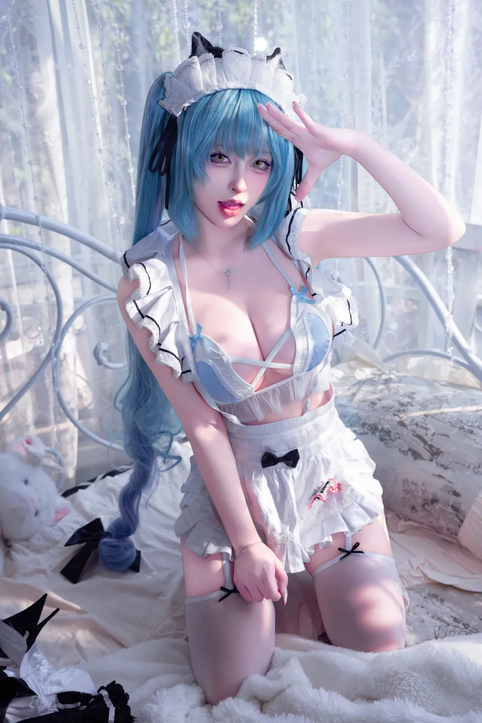 Shimizu Yuno No.093 Goddess of Victory: NIKKE Privaty 85P,1V (85 photos) - Qing Shui You Nai (清水由乃) - Photo 62 of 85