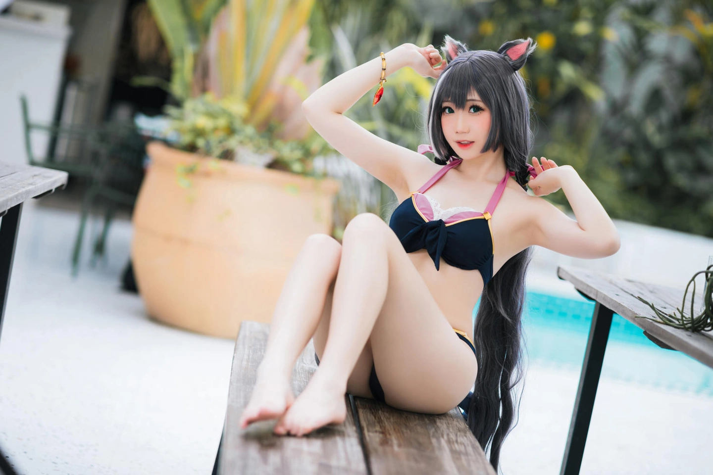 men-men-tan - Princess Connect! Karyl Swimsuit (20 photos) - Men Men Tan (焖焖碳) - Photo 1 of 20