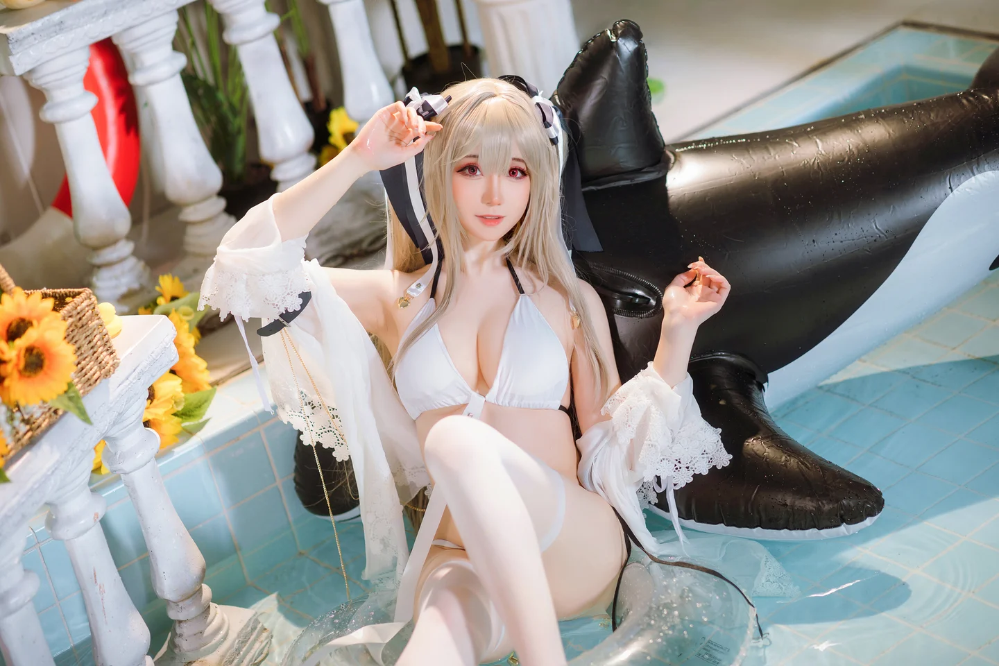 men-men-tan - Azur Lane Anchorage Swimsuit (20 photos) - Men Men Tan (焖焖碳) - Photo 15 of 20