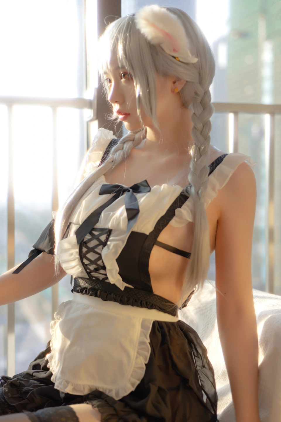 Fengmao-ss - No.163 Evening Maid (40 photos) - Feng Mao Ss (疯猫ss) - Photo 1 of 40