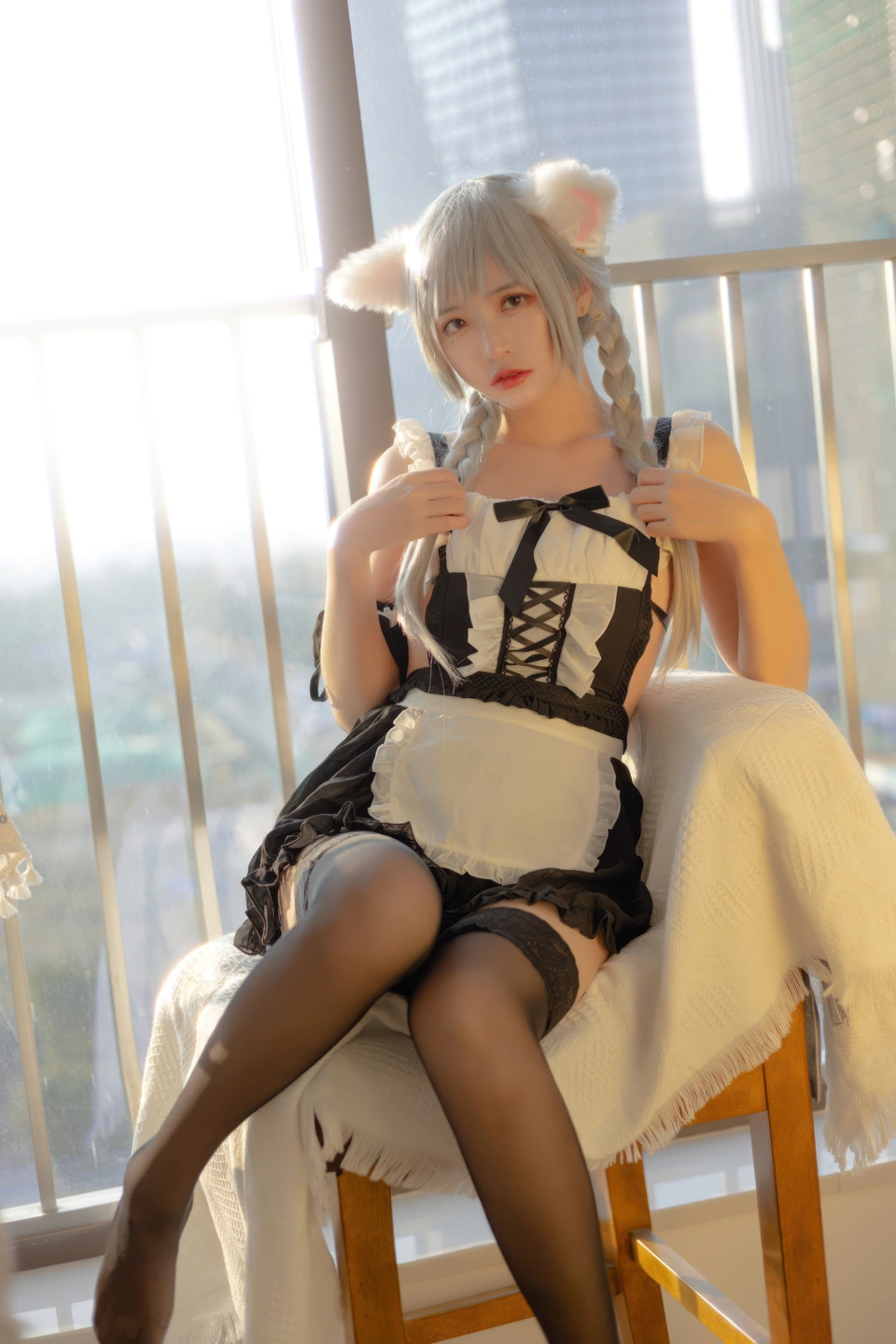 Fengmao-ss - No.163 Evening Maid (40 photos) - Feng Mao Ss (疯猫ss) - Photo 7 of 40