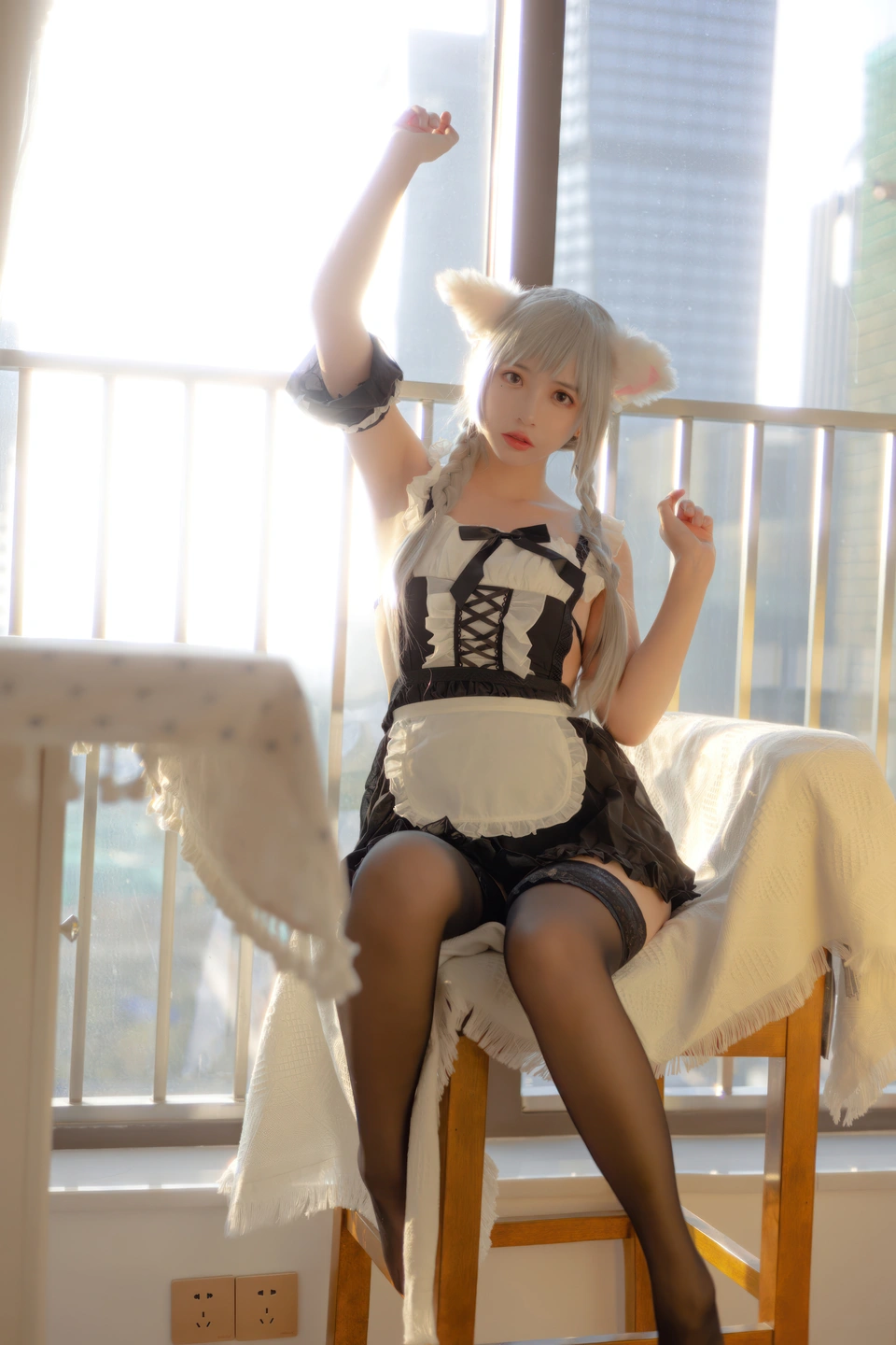 Fengmao-ss - No.163 Evening Maid (40 photos) - Feng Mao Ss (疯猫ss) - Photo 8 of 40