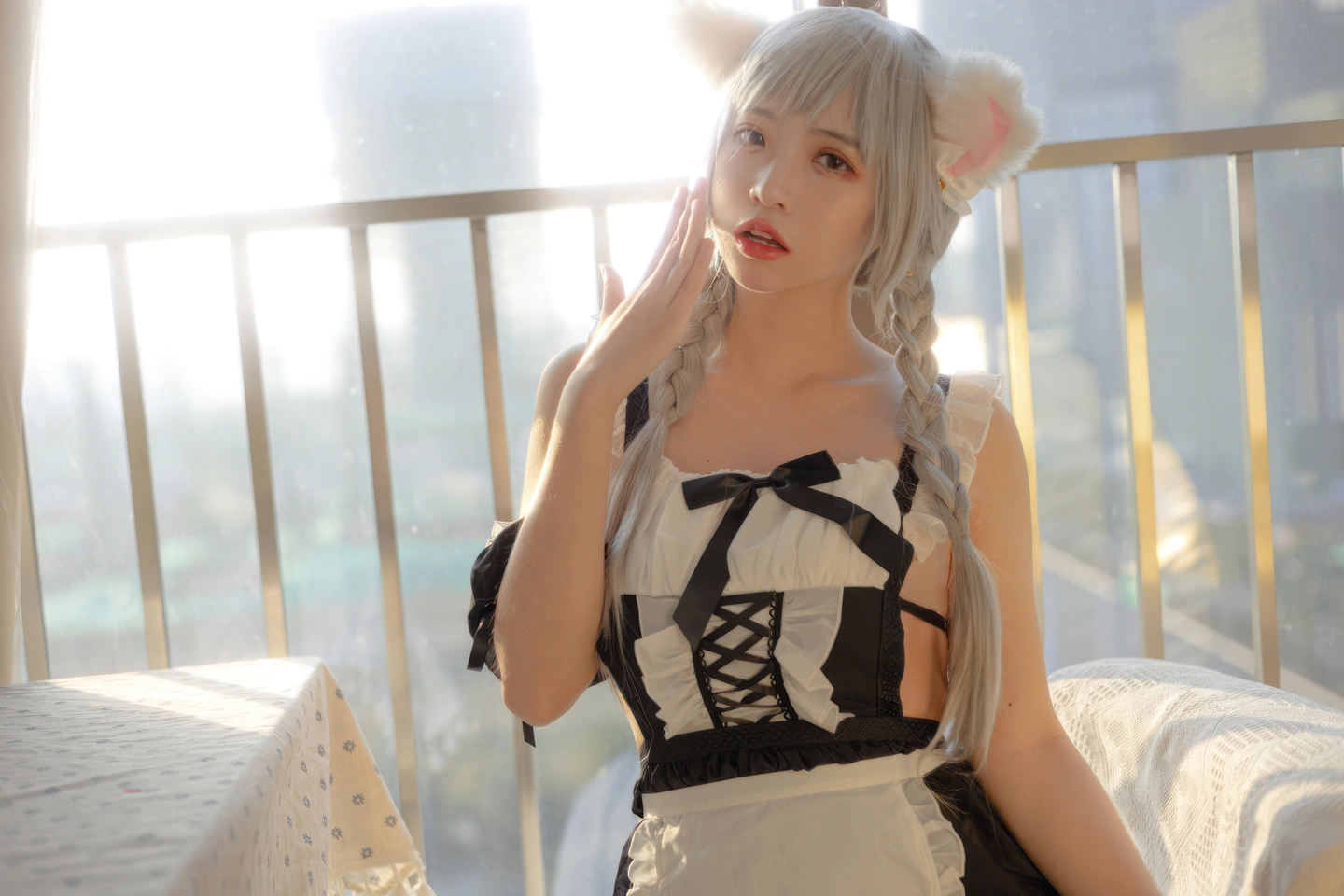 Fengmao-ss - No.163 Evening Maid (40 photos) - Feng Mao Ss (疯猫ss) - Photo 9 of 40