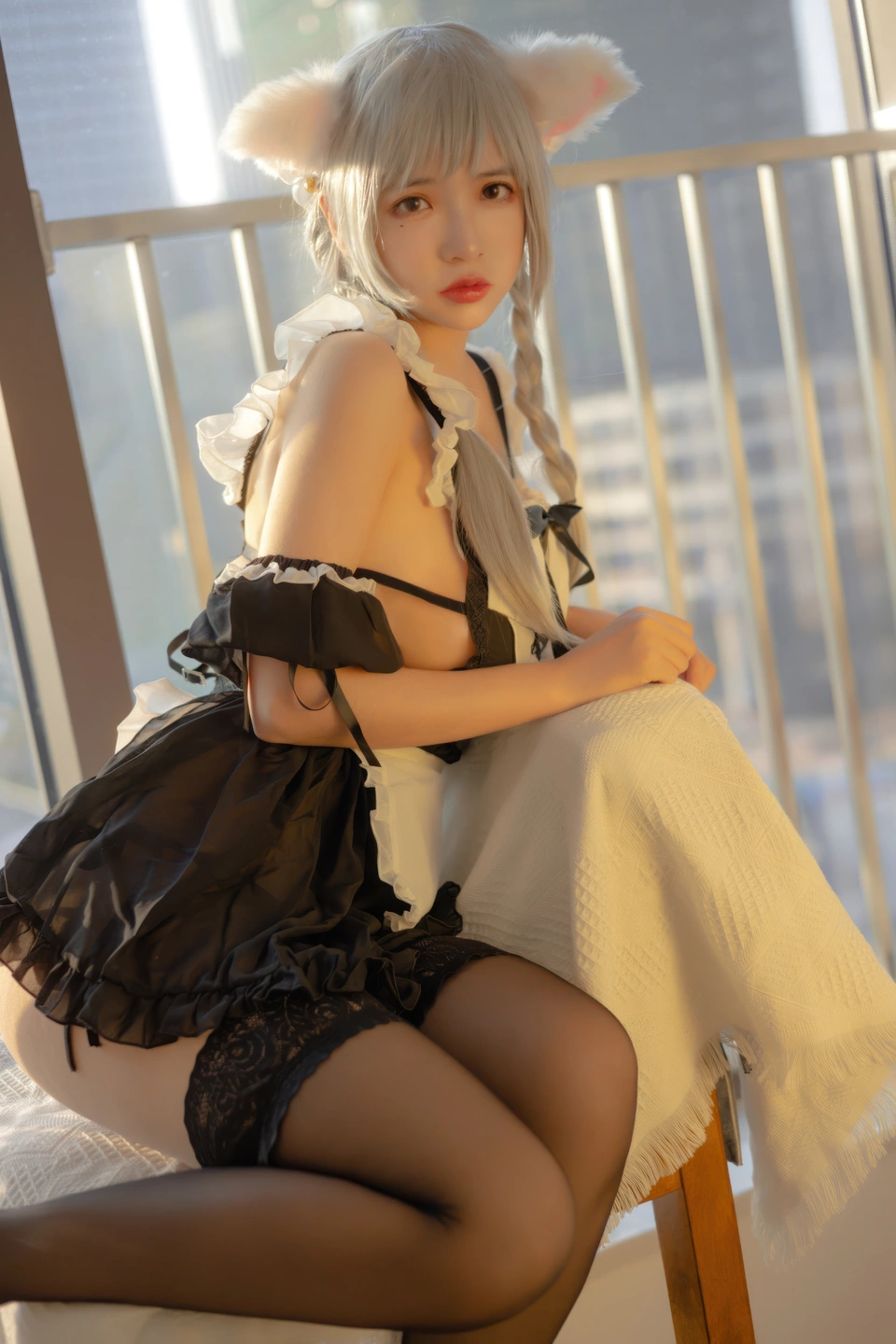 Fengmao-ss - No.163 Evening Maid (40 photos) - Feng Mao Ss (疯猫ss) - Photo 12 of 40