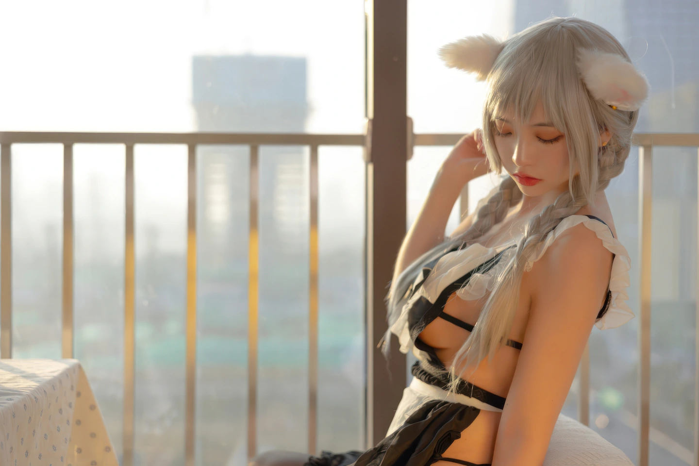 Fengmao-ss - No.163 Evening Maid (40 photos) - Feng Mao Ss (疯猫ss) - Photo 38 of 40