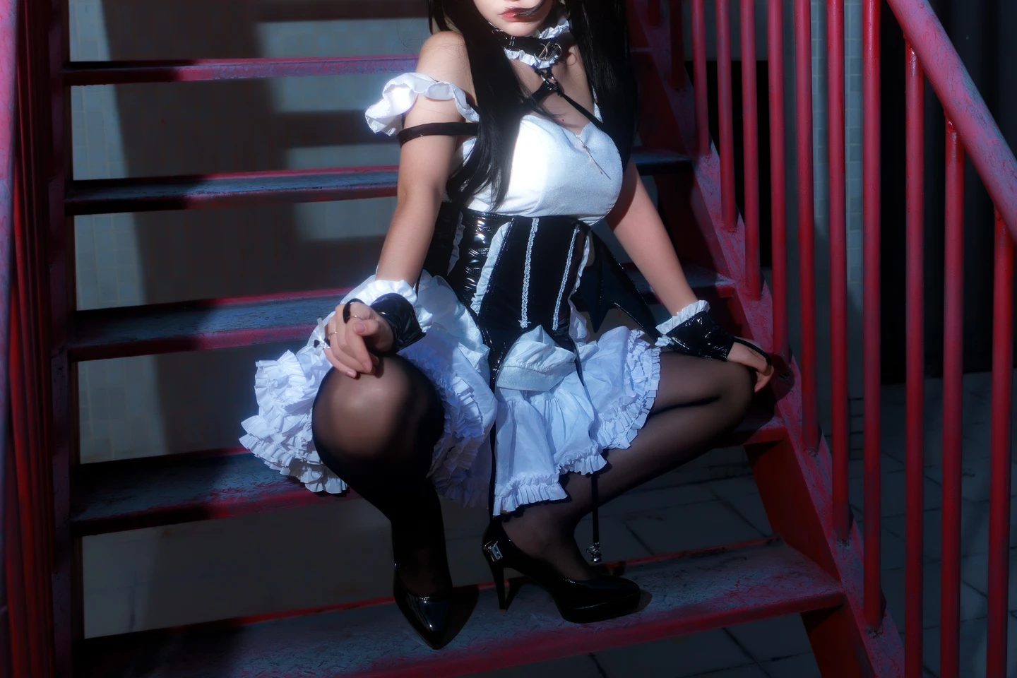 Fengmao-ss - No.166 Red Staircase Maid (40 photos) - Feng Mao Ss (疯猫ss) - Photo 24 of 40
