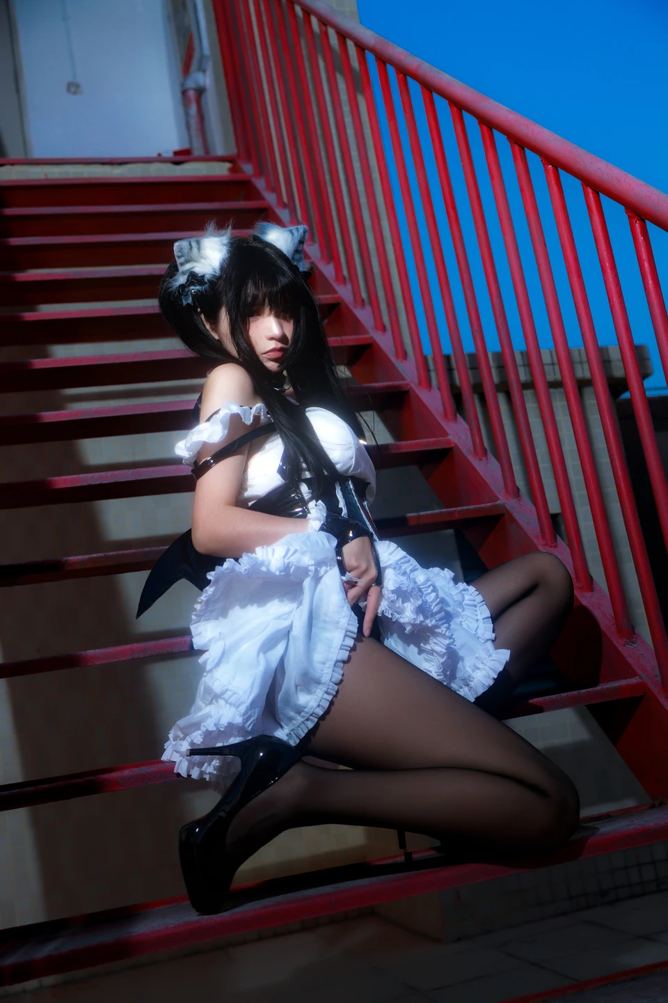 Fengmao-ss - No.166 Red Staircase Maid (40 photos) - Feng Mao Ss (疯猫ss) - Photo 25 of 40