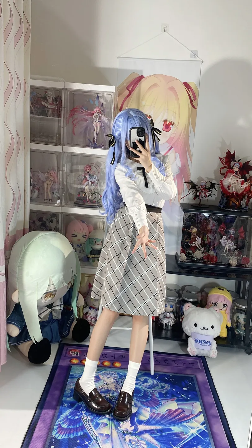 Bai Li Shirly - No.031 Sangonomiya Kokomi Casual [130P,21V-5.39GB] Upper - Bai Li Shirly (白栎Shirly) - Photo 4 of 130