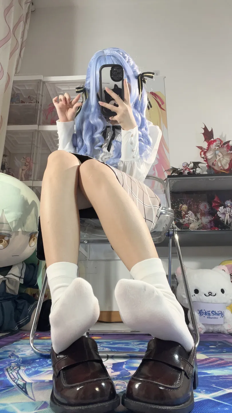 Bai Li Shirly - No.031 Sangonomiya Kokomi Casual [130P,21V-5.39GB] Upper - Bai Li Shirly (白栎Shirly) - Photo 27 of 130