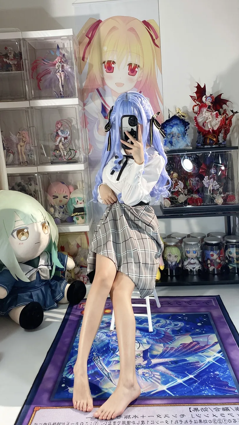 Bai Li Shirly - No.031 Sangonomiya Kokomi Casual [130P,21V-5.39GB] Upper - Bai Li Shirly (白栎Shirly) - Photo 69 of 130