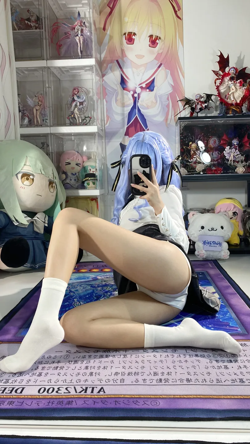 Bai Li Shirly - No.031 Sangonomiya Kokomi Casual [130P,21V-5.39GB] Upper - Bai Li Shirly (白栎Shirly) - Photo 72 of 130