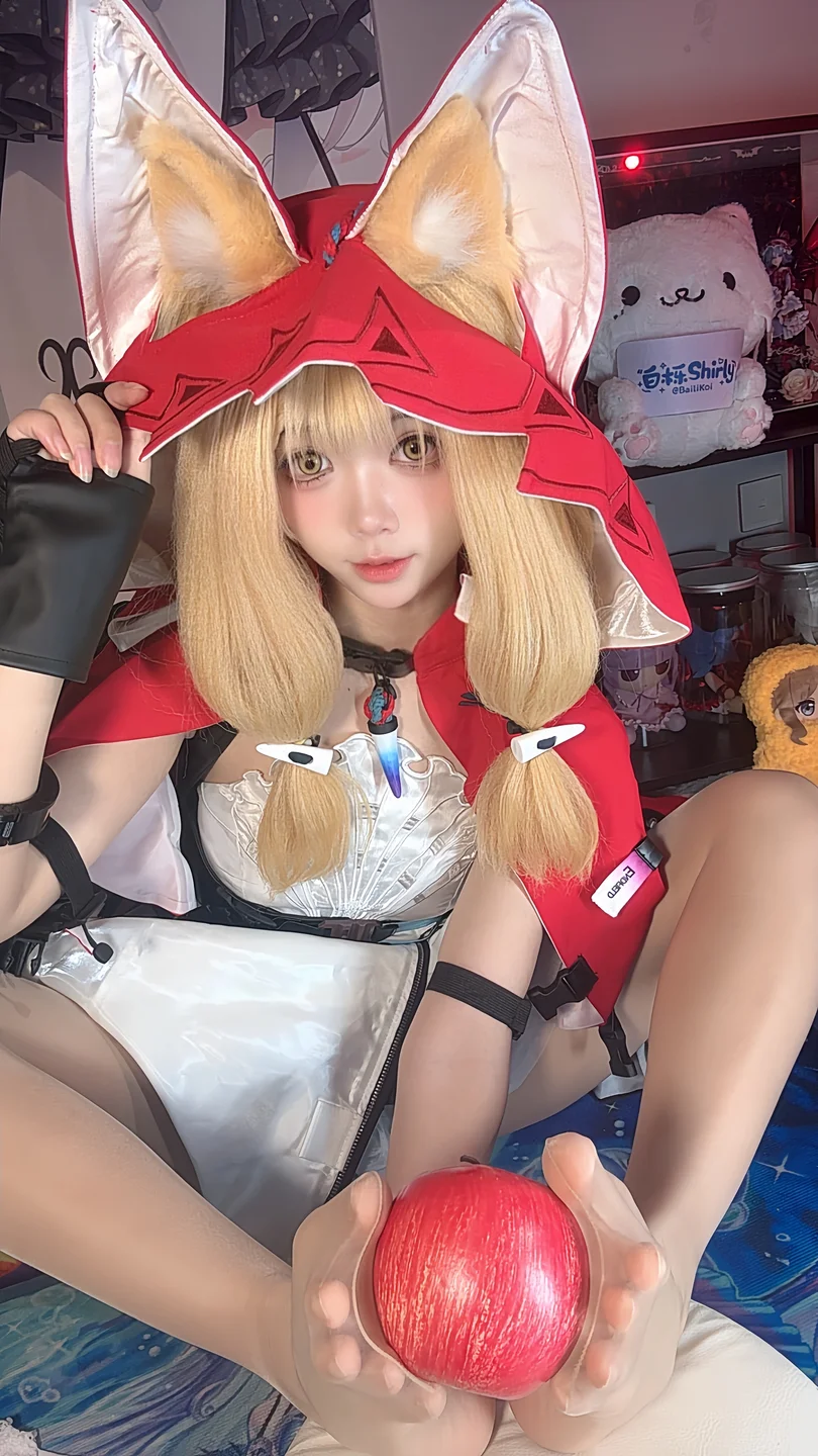 Coser@Bai Li Shirly - No.059 Arknights Luo Xi (148 photos + 29 videos) - Bai Li Shirly (白栎Shirly) - Photo 4 of 148