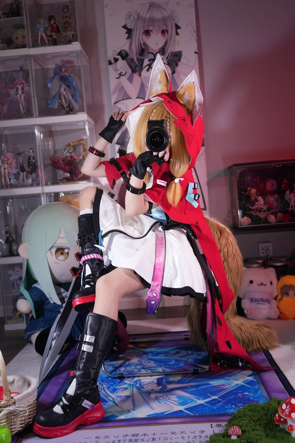Coser@Bai Li Shirly - No.059 Arknights Luo Xi (148 photos + 29 videos) - Bai Li Shirly (白栎Shirly) - Photo 7 of 148