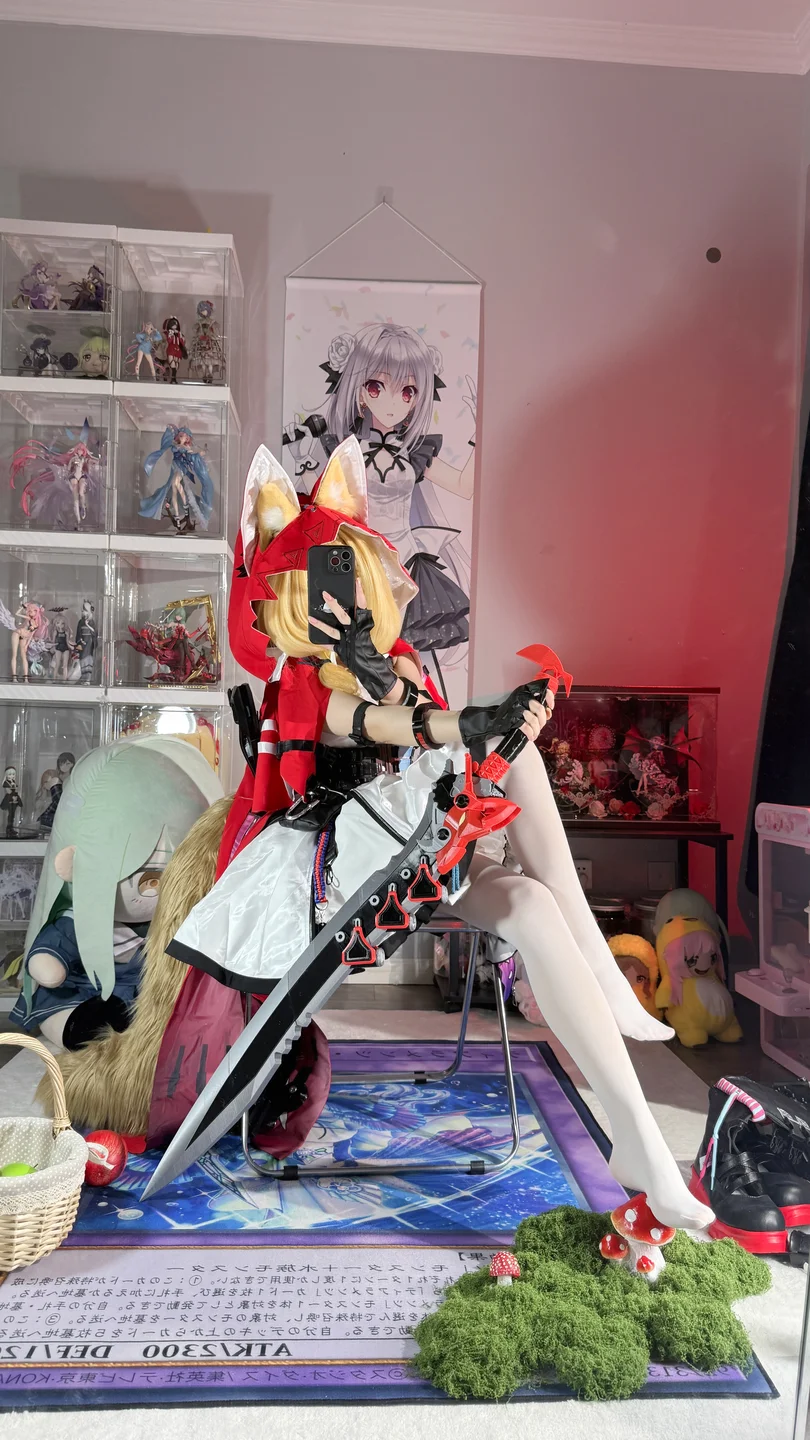 Coser@Bai Li Shirly - No.059 Arknights Luo Xi (148 photos + 29 videos) - Bai Li Shirly (白栎Shirly) - Photo 55 of 148