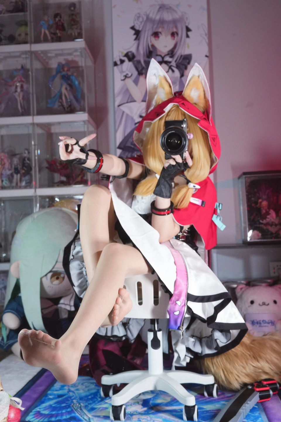 Coser@Bai Li Shirly - No.059 Arknights Luo Xi (148 photos + 29 videos) - Bai Li Shirly (白栎Shirly) - Photo 58 of 148