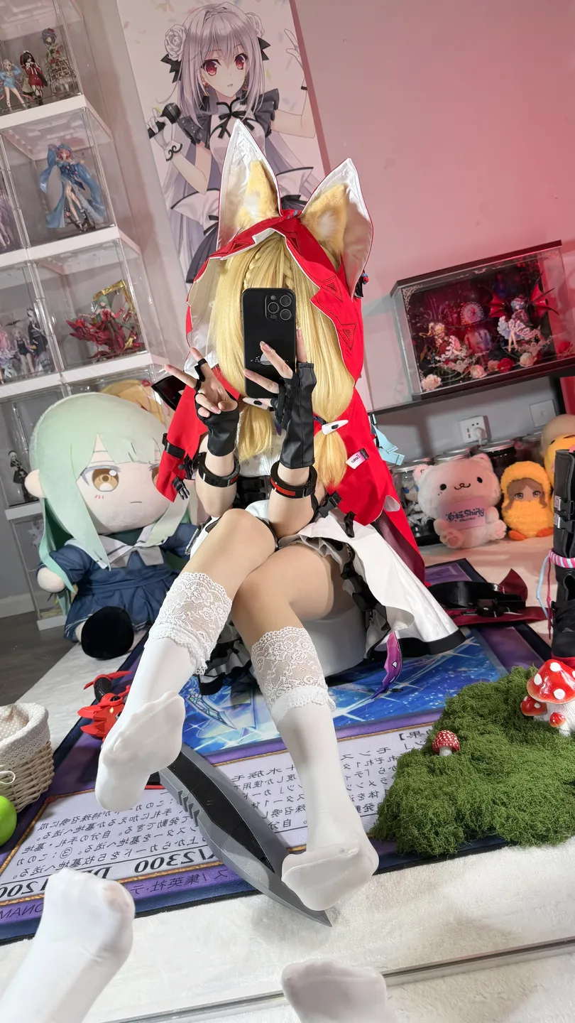 Coser@Bai Li Shirly - No.059 Arknights Luo Xi (148 photos + 29 videos) - Bai Li Shirly (白栎Shirly) - Photo 95 of 148