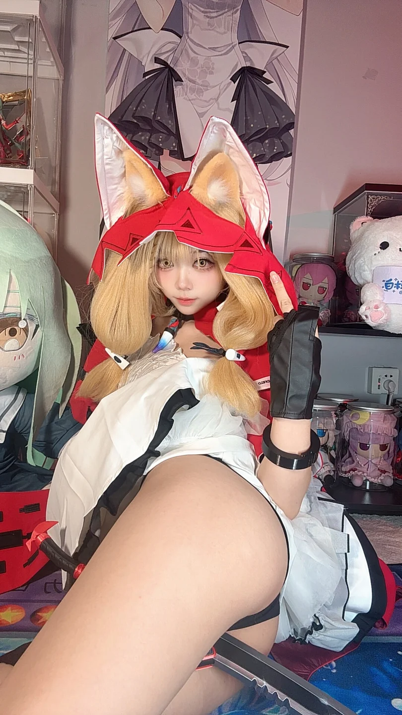 Coser@Bai Li Shirly - No.059 Arknights Luo Xi (148 photos + 29 videos) - Bai Li Shirly (白栎Shirly) - Photo 110 of 148