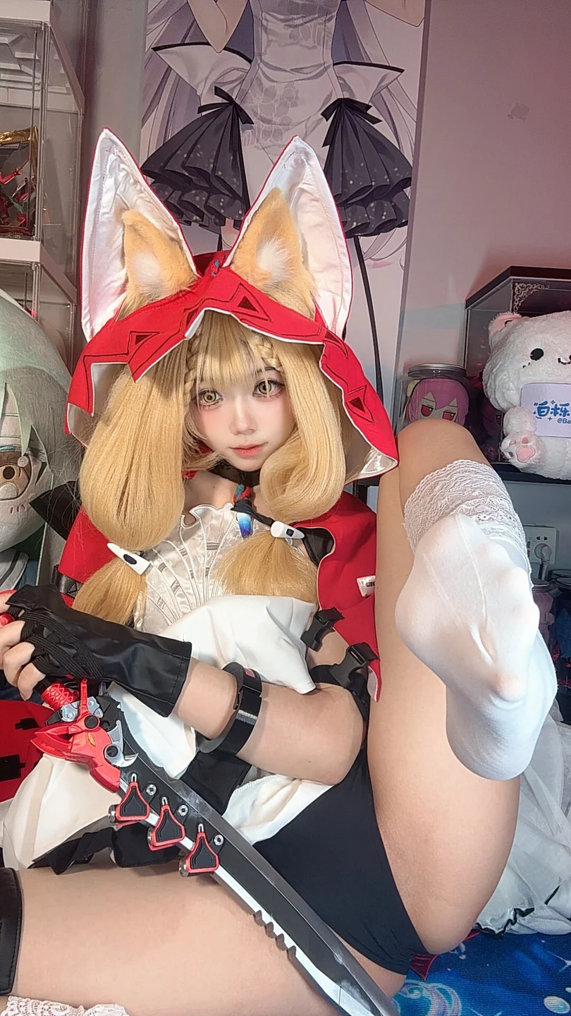 Coser@Bai Li Shirly - No.059 Arknights Luo Xi (148 photos + 29 videos) - Bai Li Shirly (白栎Shirly) - Photo 137 of 148