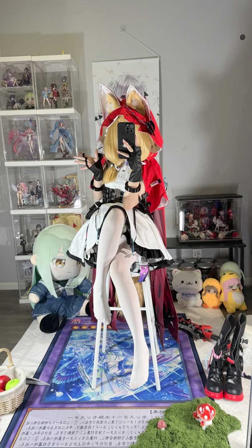 Coser@Bai Li Shirly - No.059 Arknights Luo Xi (148 photos + 29 videos) - Bai Li Shirly (白栎Shirly) - Photo 139 of 148