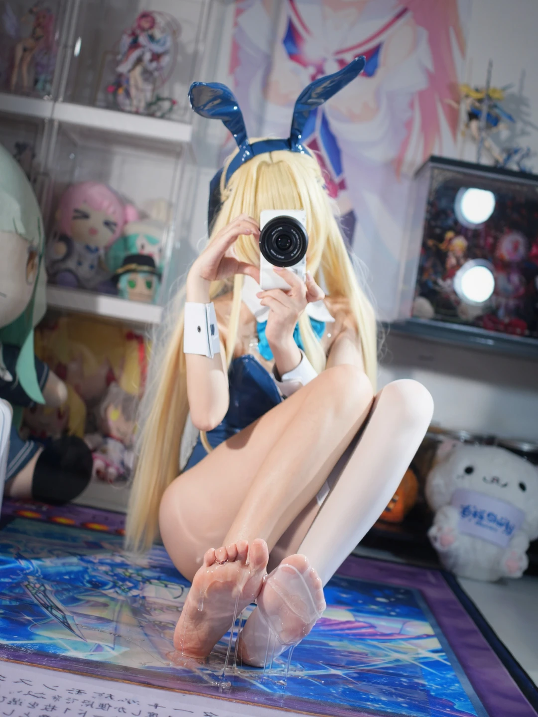 Bai Li Shirly No.045 Blue Archive Hayasumi Time Bunny Girl 148P,24V 4 74GB01 (148 photos)