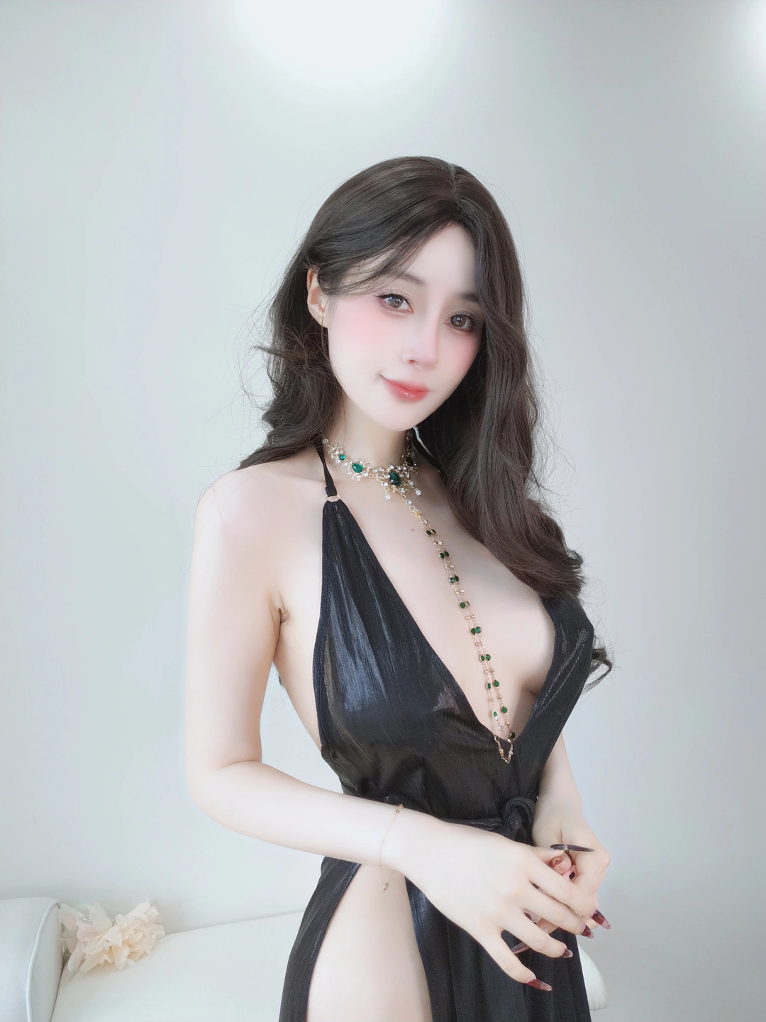 Baiyin 81 - Selfie Vol.103 Black Stocking Dress [122P, (122 photos) - Bai Yin 81 (白银81) - Photo 1 of 122