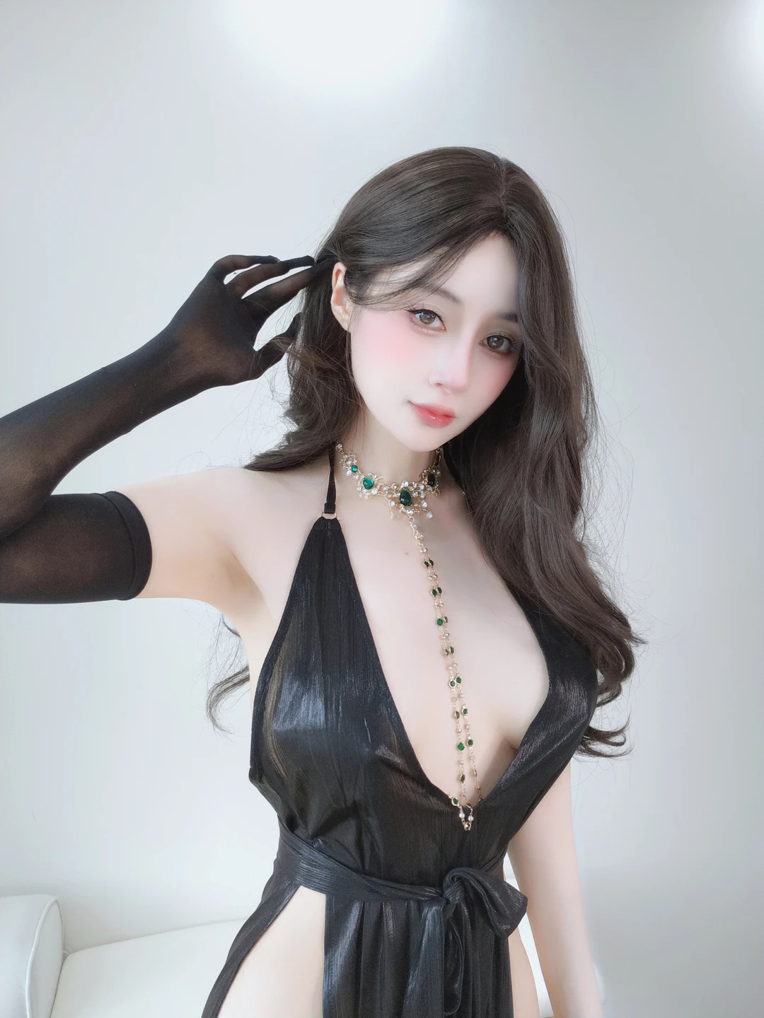 Baiyin 81 - Selfie Vol.103 Black Stocking Dress [122P, (122 photos) - Bai Yin 81 (白银81) - Photo 2 of 122