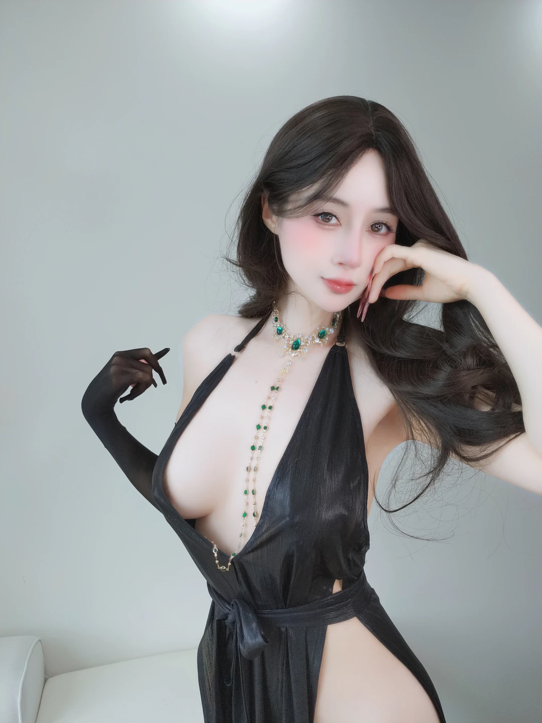 Baiyin 81 - Selfie Vol.103 Black Stocking Dress [122P, (122 photos) - Bai Yin 81 (白银81) - Photo 8 of 122