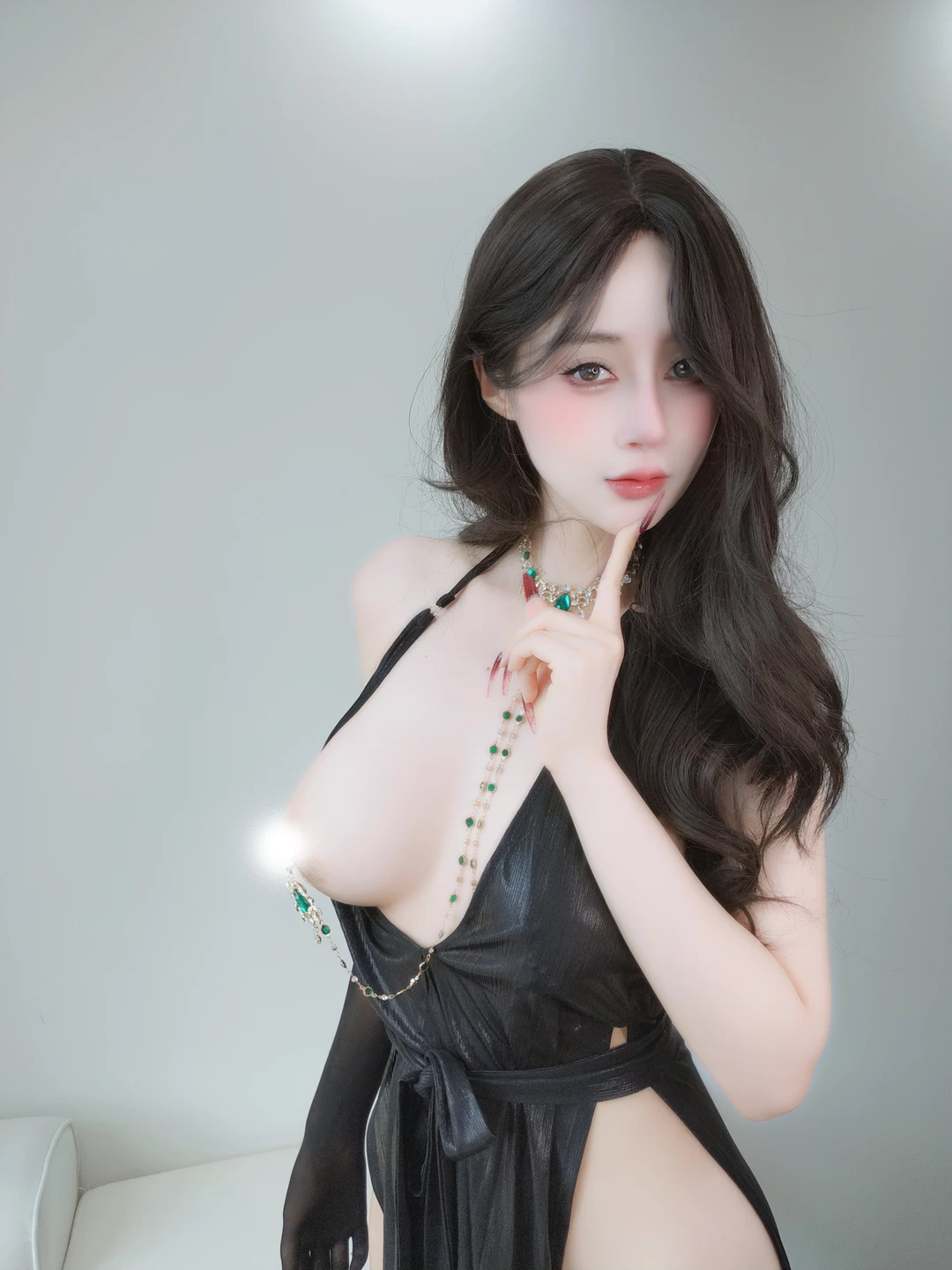 Baiyin 81 - Selfie Vol.103 Black Stocking Dress [122P, (122 photos) - Bai Yin 81 (白银81) - Photo 10 of 122