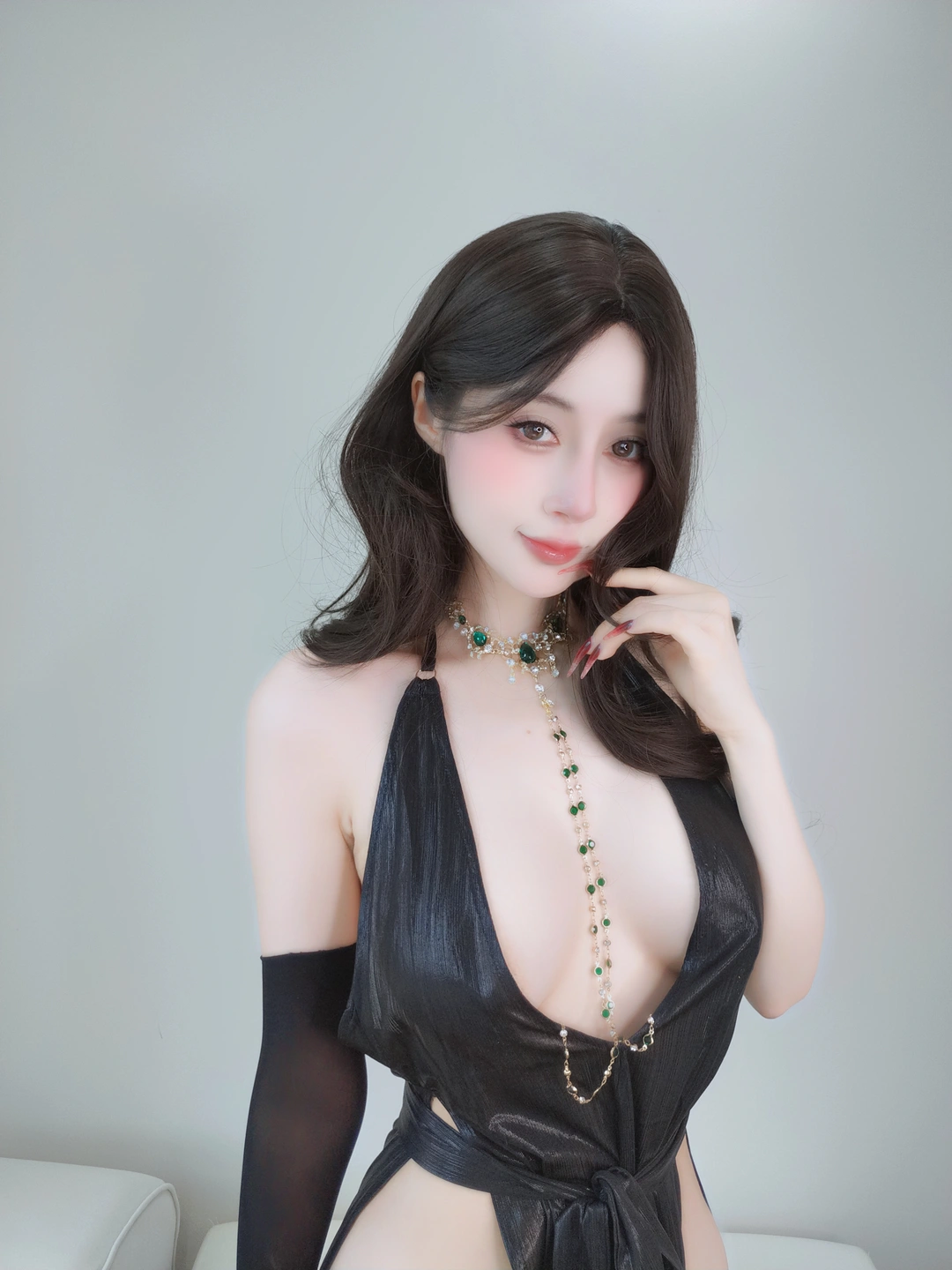 Baiyin 81 - Selfie Vol.103 Black Stocking Dress [122P, (122 photos) - Bai Yin 81 (白银81) - Photo 49 of 122