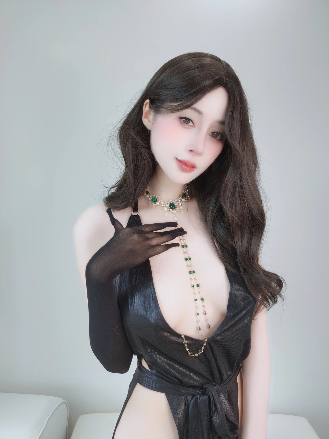 Baiyin 81 - Selfie Vol.103 Black Stocking Dress [122P, (122 photos) - Bai Yin 81 (白银81) - Photo 51 of 122