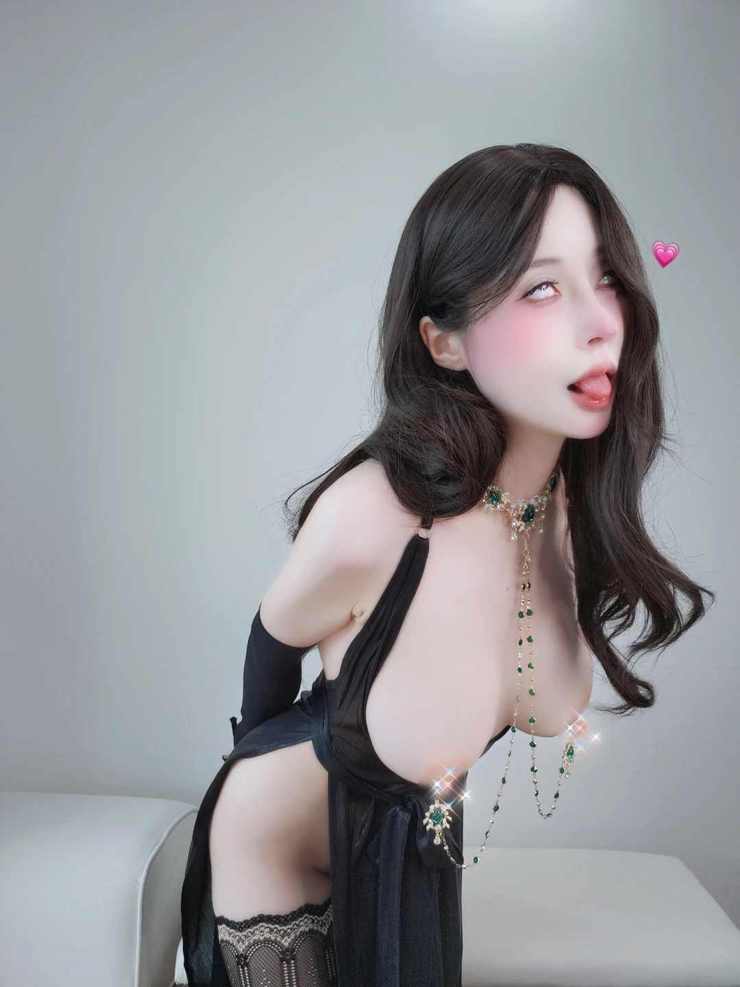 Baiyin 81 - Selfie Vol.103 Black Stocking Dress [122P, (122 photos) - Bai Yin 81 (白银81) - Photo 55 of 122