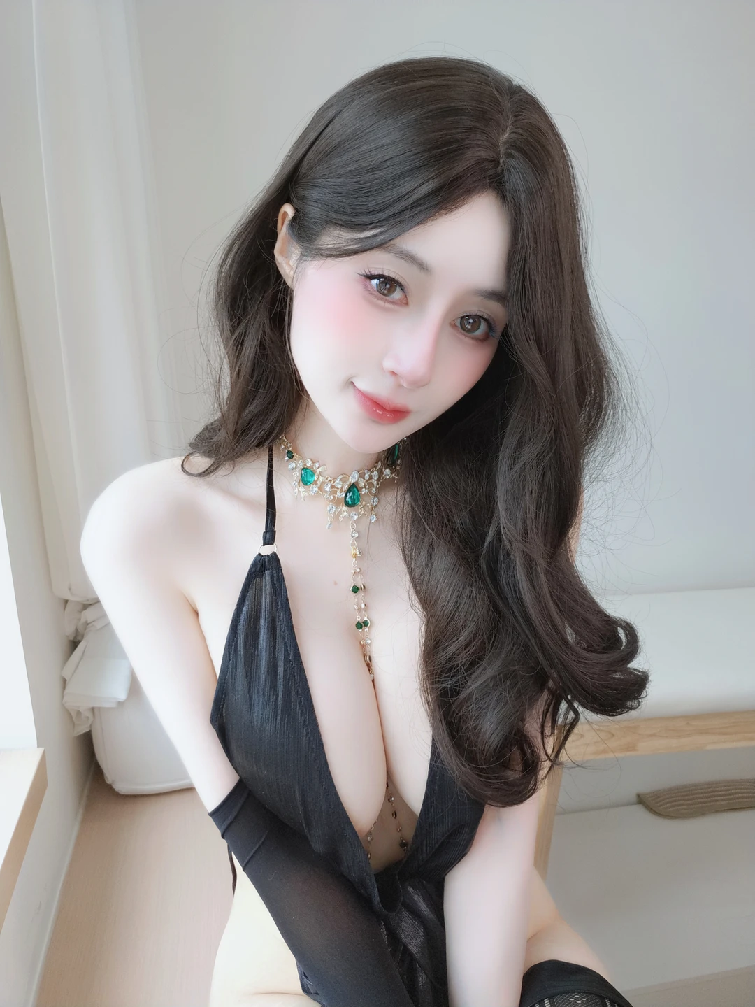 Baiyin 81 - Selfie Vol.103 Black Stocking Dress [122P, (122 photos) - Bai Yin 81 (白银81) - Photo 84 of 122