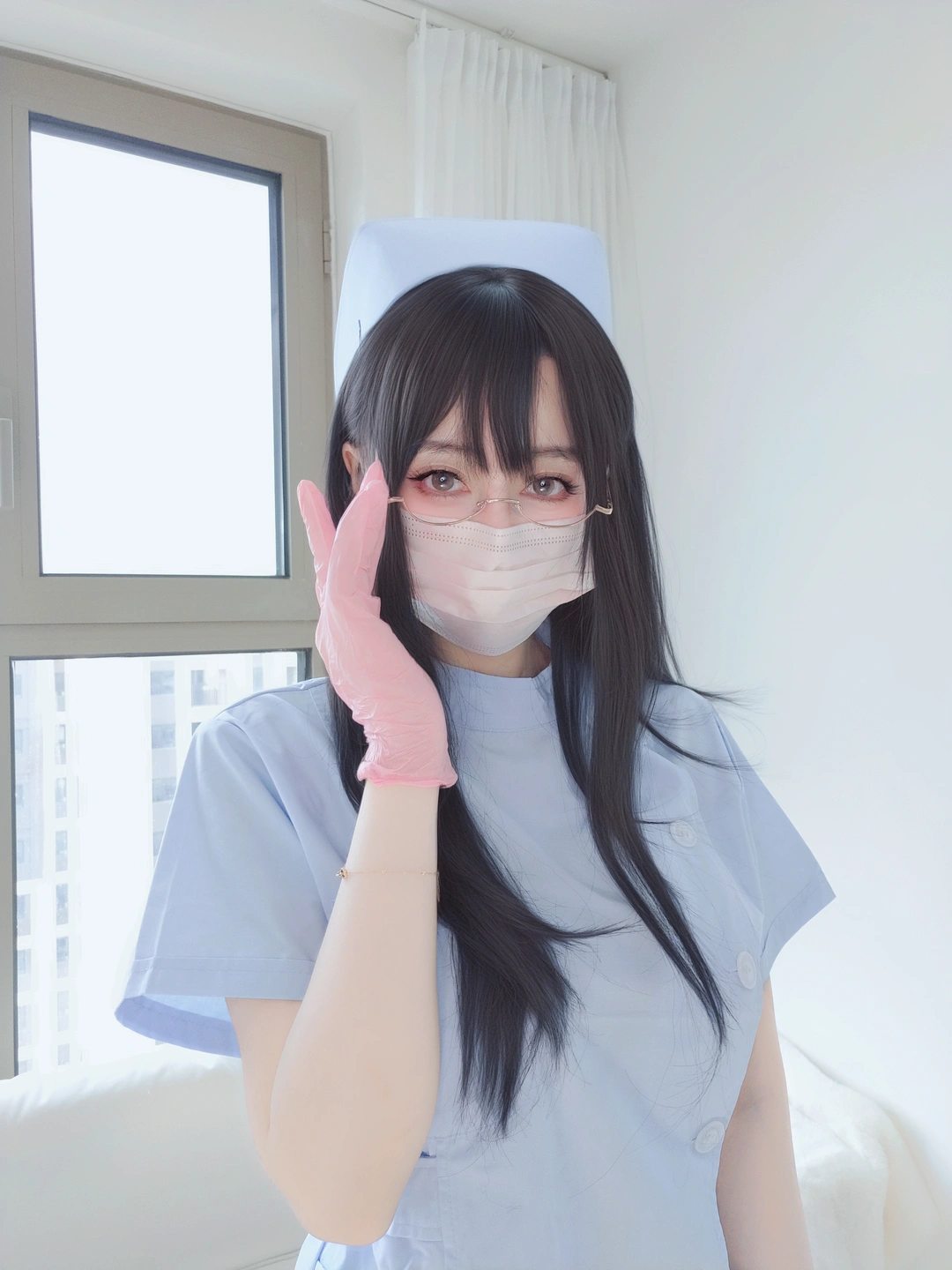 Baiyin 81 - Selfie Vol.95 Blue Nurse [162P, (162 photos) - Bai Yin 81 (白银81) - Photo 1 of 162