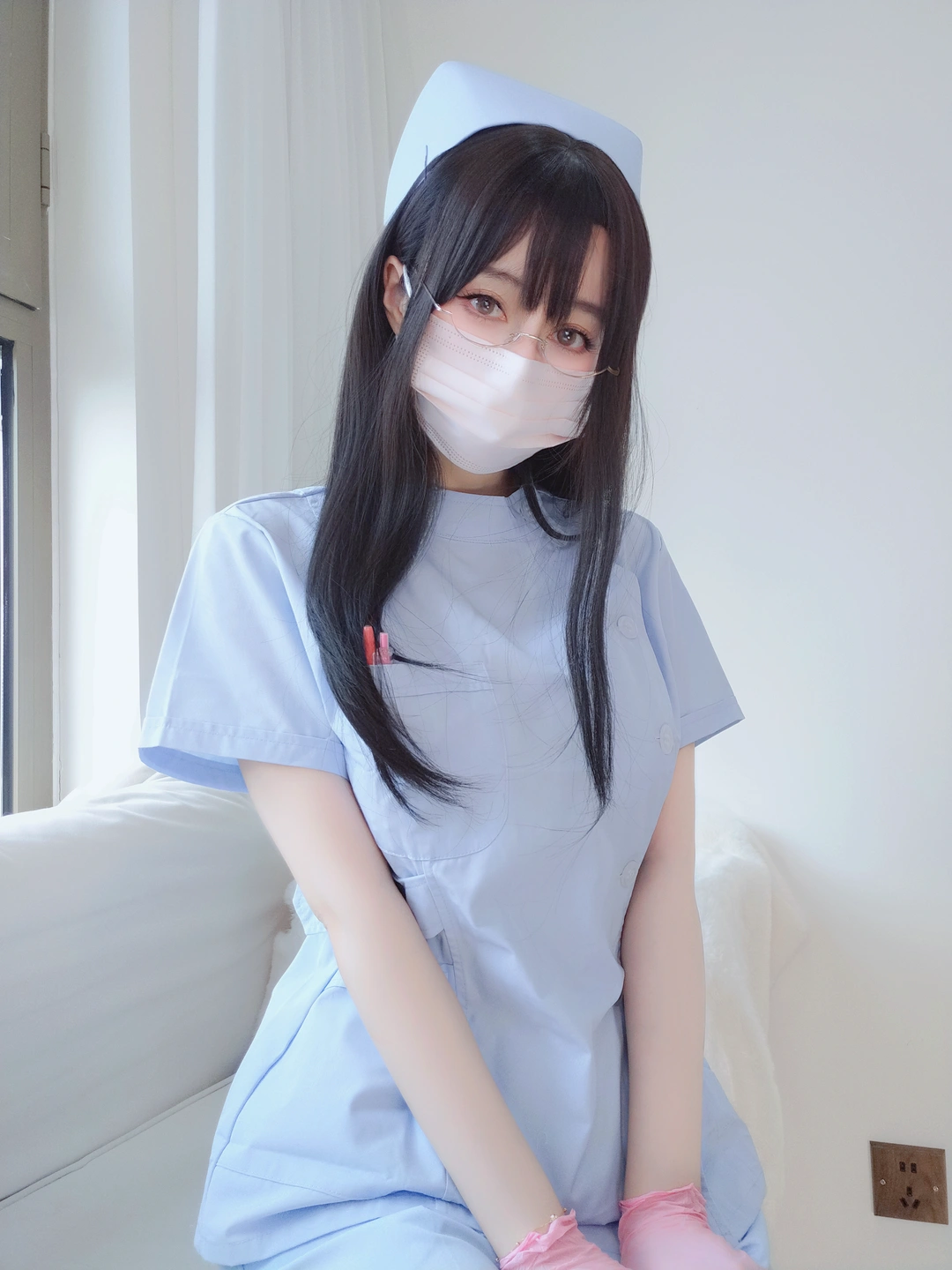 Baiyin 81 - Selfie Vol.95 Blue Nurse [162P, (162 photos) - Bai Yin 81 (白银81) - Photo 11 of 162